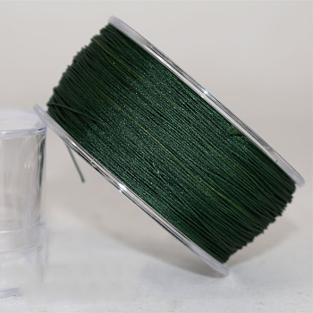 Nylon Thread Cord, For Jewelry Making, Dark Slate Gray, 0.4mm, about 196.85 yards(180m)/roll