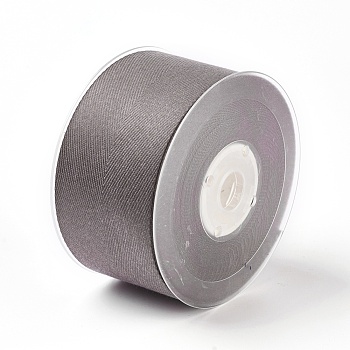 Rayon and Cotton Ribbon, Twill Tape Ribbon, Herringbone Ribbon, Gray, 1-1/2 inch(38mm), about 50yards/roll(45.72m/roll)