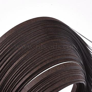 Quilling Paper Strips, Saddle Brown, 530x10mm, about 120strips/bag(DIY-J001-10mm-B25)