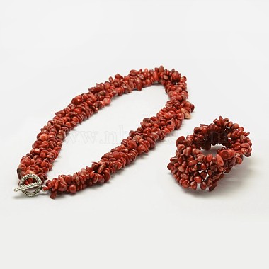 Coral Coral Bracelets & Necklaces