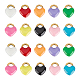 20Pcs 10 Colors Vacuum Plating 304 Stainless Steel Charms(STAS-UN0023-12)-1