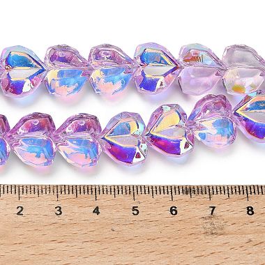 Electroplate Transparent Glass Beads Strands(X-EGLA-B012-AB06)-4