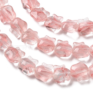 Inner Flower Handmade Lampwork Beads Strands(LA-CBA3F7A-01F)-2