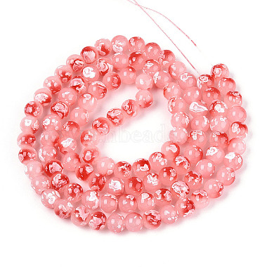 perles de verre de peinture de cuisson(X1-DGLA-N015-8mm-03)-2