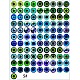 Printed Transparent Glass Cabochons(GL-CBAA22A-16)-2