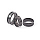 6Pcs 6 Sizes Stainless Steel Grooved Finger Ring Settings(STAS-YS0001-21)-2