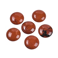 Natural Red Jasper Cabochons, Half Round/Dome, 25x5.5mm(G-H1596-FR-25mm-21)