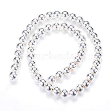 Electroplate Non-magnetic Synthetic Hematite Beads Strands(G-Q466-6mm-02)-2