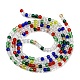 Transparent Gradient Color Glass Beads Strands(GLAA-E044-01A)-3