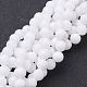 Chapelets de perles de jade blanche naturelle(X-GSR8mmC067)-1