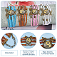 4Pcs 4 Colors PU Leather Cord Multi-strand Bracelets Set(BJEW-FI0001-06)-4