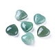 натуральный зеленый авантюрин сердце любовь камень(G-L533-54)-1