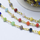 Handmade Glass Beaded Chains(CHC-P005-08G)-3