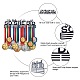 Iron Medal Holder Display Hanger Rack(DIY-WH0167-71)-4