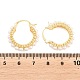 Brass Hoop Earrings(EJEW-Z164-15G)-4