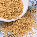 MIYUKI Round Rocailles Beads, Japanese Seed Beads, 11/0, (RR4452) Duracoat Dyed Opaque Banana, 11/0, 2x1.3mm, Hole: 0.8mm, about 1111pcs/10g(X-SEED-G007-RR4452)