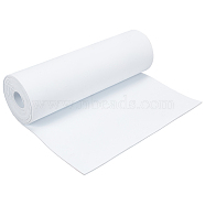 Adhesive EVA Foam Roll, For Art Supplies, Paper Scrapbooking, Cosplay, Halloween, Foamie Crafts, White, 350x3mm, about 3m/roll(AJEW-WH0348-196B)