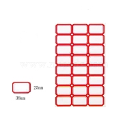 Paper Blank Sticker, Rectangle, 121x201x0.2mm(DIY-WH0578-46-A)