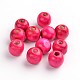 Dyed Natural Wood Beads(TB095Y-2)-1