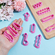 11Pcs 11 Styles PP Plastic Molds(DIY-HY0002-78)-3