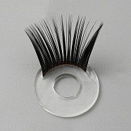 Acrylic Doll Eyelashes, Doll Eye Make Up Accessories, for Doll DIY Craft Making, Black, 26mm(DOLL-WH0007-01C)