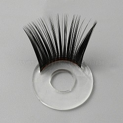 Acrylic Doll Eyelashes, Doll Eye Make Up Accessories, for Doll DIY Craft Making, Black, 26mm(DOLL-WH0007-01C)