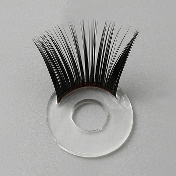 Acrylic Doll Eyelashes, Doll Eye Make Up Accessories, for Doll DIY Craft Making, Black, 26mm