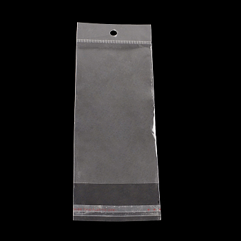 Rectangle OPP Cellophane Bags, Clear, 19.5x6cm, Unilateral Thickness: 0.035mm, Inner Measure: 14x6cm