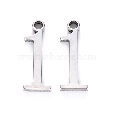 Stainless Steel Color Number Stainless Steel Charms