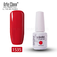 8ml Special Nail Gel, for Nail Art Stamping Print, Varnish Manicure Starter Kit, FireBrick, Bottle: 25x66mm(MRMJ-P006-J056)