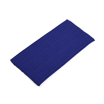 Ribbing Pattern Polyester Oversleeves, Air Blower Terminals Oversleeves, Medium Blue, 151x84x3.3mm