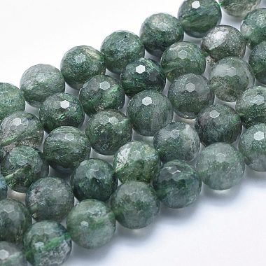 Round Green Quartz Beads