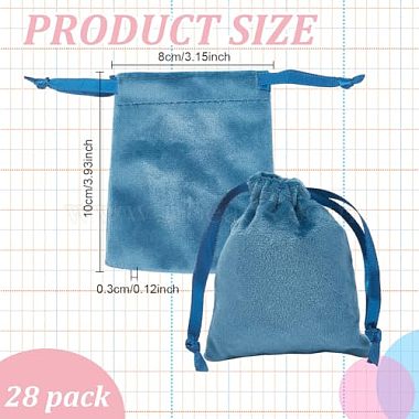 28Pcs 7 Colors Velvet Jewelry Drawstring Bags(TP-DR0001-02A)-5