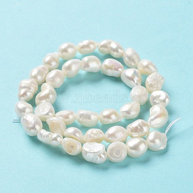 Natural Keshi Pearl Beads Strands(PEAR-Z002-10)-3