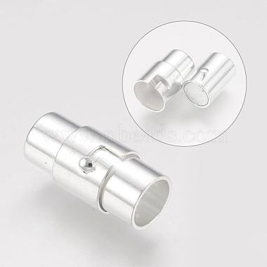 Brass Locking Tube Magnetic Clasps(MC076-S)-2