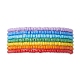 7 PCS Rainbow Style Glass Seed Beads Bracelets Sets for Women(BJEW-JB10065-01)-1