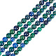 2 Strands Natural Chrysocolla and Lapis Lazuli Beads Strands(G-GO0001-38B)-1