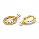 Brass Micro Pave Cubic Zirconia Pendants(KK-Q252-073-NF)-2