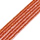 クリアガラスビーズ連売り(GLAA-C019-01A-13)-1