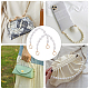 Elite ABS Imitation Pearl Nugget Beaded Bag Handles(FIND-PH0009-43)-5