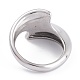 Unisex 304 Stainless Steel Finger Rings(X-RJEW-K233-09B-P)-2