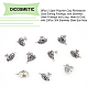 8Pair 2 Style Polymer Clay Rhinestone Stud Earring Findings(EJEW-DC0001-15)-4