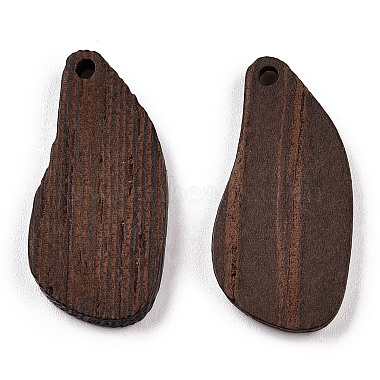 Natural Wenge Wood Pendants(WOOD-T023-87)-2