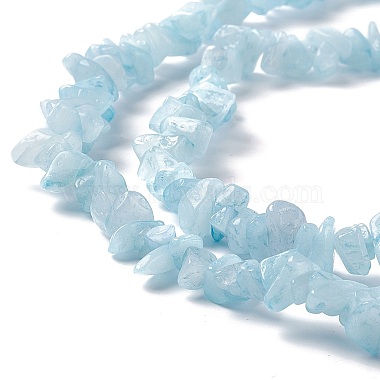 Natural White Jade Chip Beads Strands(X-G-G905-02)-4