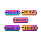 Rainbow Color Alloy Charms(PALLOY-S180-248-NR)-1