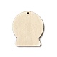 Single Face Printed Wood Pendants(WOOD-H102-02B)-3