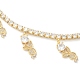 Brass Micro Pave Clear Cubic Zirconia Choker Necklaces(NJEW-H308-02G)-2