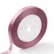 Single Face Satin Ribbon, Polyester Ribbon, Orchid, Size: about 5/8 inch(16mm) wide, 25yards/roll(22.86m/roll), 250yards/group(228.6m/group), 10rolls/group(SRIB-Y092)
