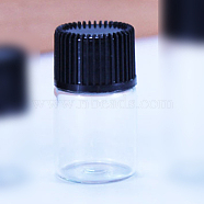 Mini Glass Spray Bottles, Refillable Bottle, White, 1.6x2.7cm, Capacity: 2ml(0.07fl. oz)(MRMJ-WH0063-58B-01)