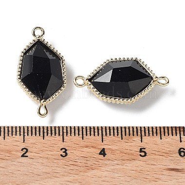 Natural Mixed Gemstone Connector Charms(G-C087-02G-A)-4